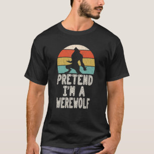 T-shirt Faites comme si je suis un costume d'Halloween lou