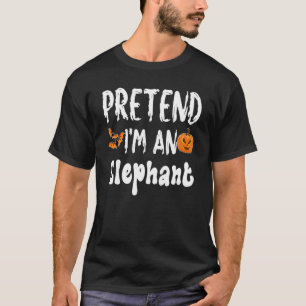 T-shirt Faites comme si je suis une fête costumée d'Hallow
