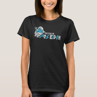 T-shirt Faites comme si j'étais Poséidon Trident Marin Die