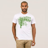 T-shirt Faites comme un arbre ! (Devant entier)