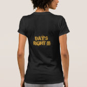 T-SHIRT FAITES DAT ENCORE (Dos)