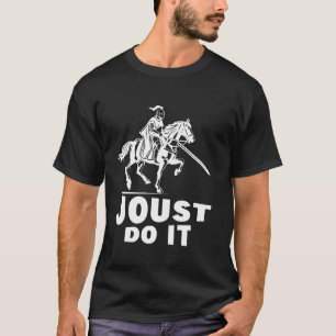 T-shirt Faites de la joute Cheval Et Chevalier Joute Médié