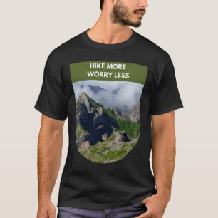 T-SHIRT FAITES DE LA RANDONNÉE PLUS INQUIÉTANTE MOINS - RA