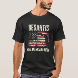 T-shirt Faites de l'Amérique Florida Desantis 2024 Electio