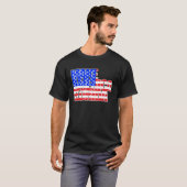 T-shirt Faites de l'Amérique Florida un partisan des élect (Devant entier)