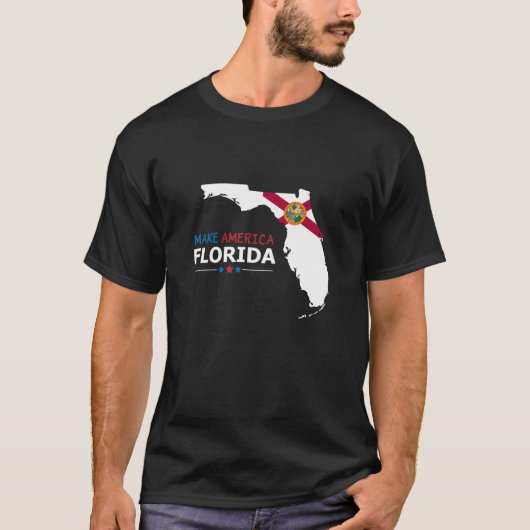 T-shirt Faites de l'Amérique Floride (Devant)
