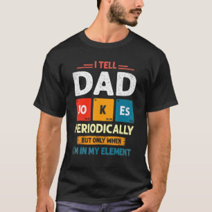 T-shirt Faites des blagues papa périodiquement Urgence pap