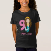 T-Shirt Faites des vagues pour votre 9e anniversaire ! (Devant)