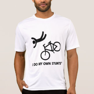 T-shirt Faites du vélo mes propres cascades