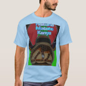 T-shirt Faites-en un tee de Personnaliser kenyan (Devant)