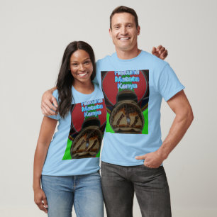 T-shirt Faites-en un tee de Personnaliser kenyan