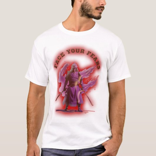 T-shirt Faites face à vos peurs (Devant)