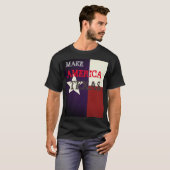T-shirt Faites l'Amérique le Texas (Devant entier)
