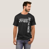 T-shirt Faites Le Calcul 67 (Devant entier)