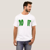 T-shirt Faites-le… Dans les bois ! (Devant entier)