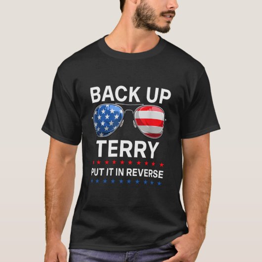 T-shirt Faites-le en arrière Terry Mettez-le en marche arr (Devant)