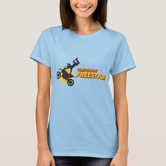 T-shirt Faites-le en mode libre (Devant)