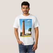 T-shirt Faites le maquereau le phare d'admission de De (Devant entier)