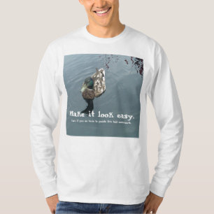 T-shirt Faites-le sembler facile