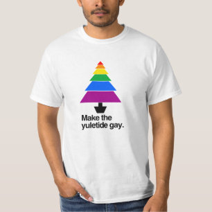 T-SHIRT FAITES L'HOMOSEXUEL DE NOËL - .PNG