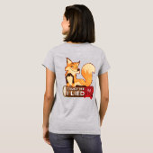 T-shirt : Faites-moi confiance (gris) (Dos entier)