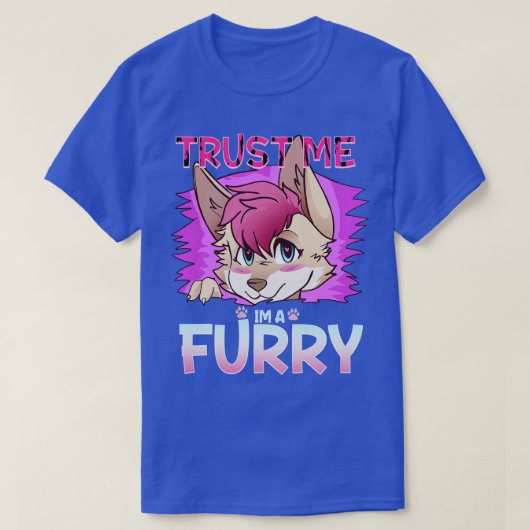 T-shirt Faites-moi confiance I a I Furries Cosplay Fandom (Design devant)