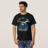 T-shirt Faites-moi confiance Im A Flight Simulator Sim Pil (Devant entier)