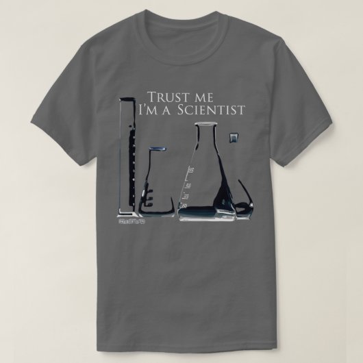 T-shirt Faites-moi confiance Ix27m A Scientist A HEADPIN D (Design devant)