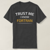 T-shirt Faites-moi confiance Je Connais Fortran Data Scien (Design devant)