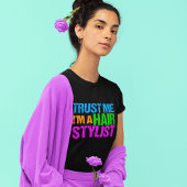 T-shirt Faites-moi confiance je suis un coiffeur