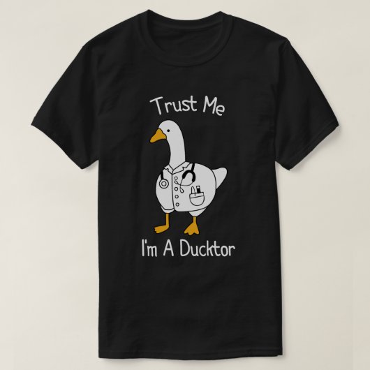 T-shirt Faites-moi confiance Je suis un Ducteur Whimsical (Design devant)