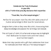 T-shirt Faites-moi confiance Je suis un ferroéquinologue V
