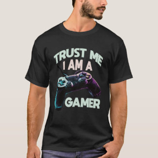T-shirt Faites-moi confiance Je Suis Un Joueur Vidéo PC Jo