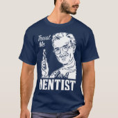 T-shirt Faites-moi confiance je suis une pièce en t (Devant)