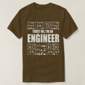 T-shirt Faites-moi confiance m... ingénieur 8 (Design devant)