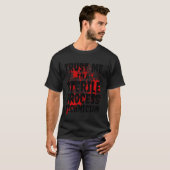 T-shirt Faites-moi confiance Sanglant Je Suis Un Technicie (Devant entier)