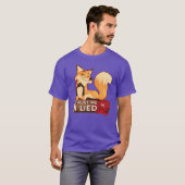 T-shirt : Faites-moi confiance (violet) (Devant entier)