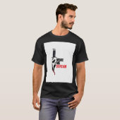 T-shirt Faites-moi crier - Couteau Ghostface (Devant entier)