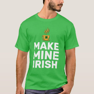 T-shirt Faites-moi de l'irlandais cool drôle