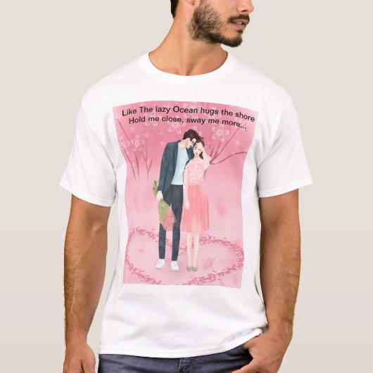 T-shirt Faites-moi plus attention. (Devant)