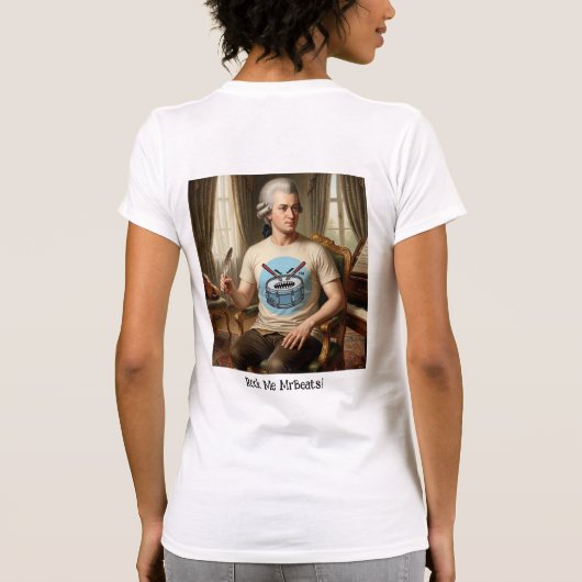 T-shirt Faites-moi rocker MrBeats! (Dos)