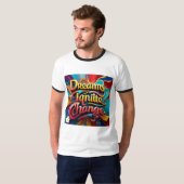 T-shirt "Faites naître votre vision" (Devant entier)