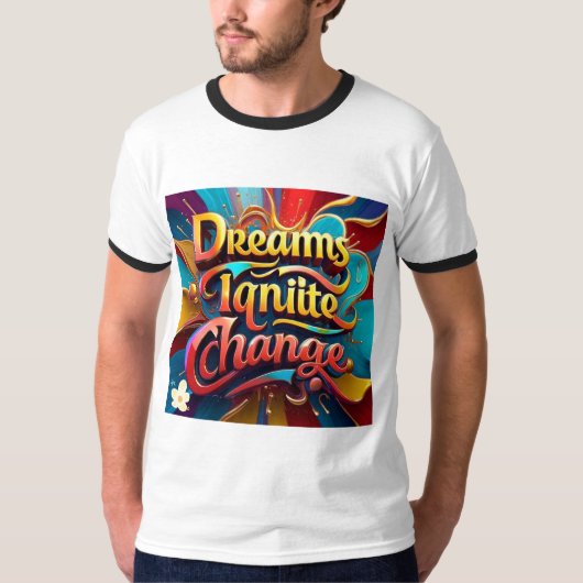 T-shirt "Faites naître votre vision" (Devant)