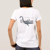 T-shirt Faites pas malpropre avec Tessie (Dos)