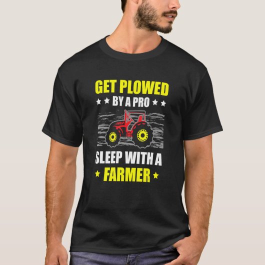 T-shirt Faites Passer Un Pro Sleep Avec Un Fa De Tracteur  (Devant)
