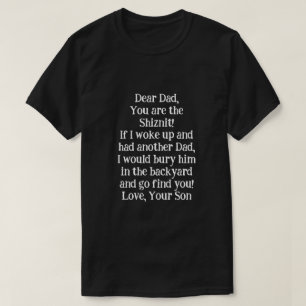 T-shirt Faites pleurer papa avec ce COEUR en disant !