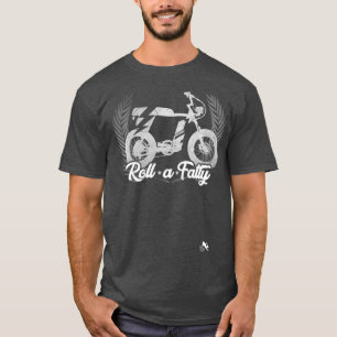 T-shirt Faites rouler un gros projecteur Moto Bike Premium