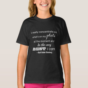 T-shirt Faites Tout Le Mieux Que Je Puisse RBG Citation In