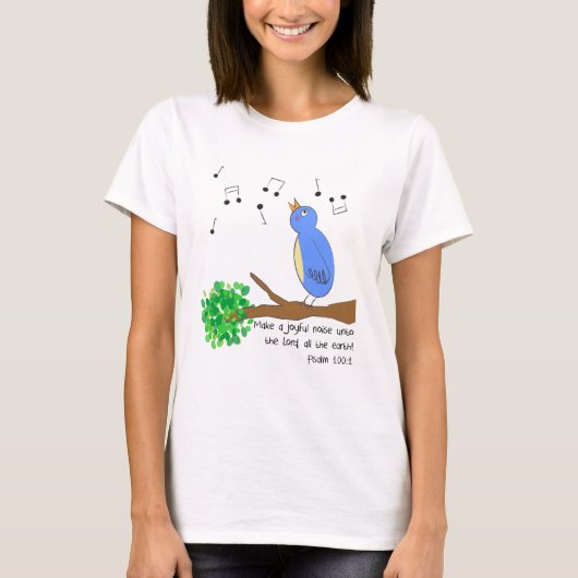 T-shirt Faites un bruit joyeux (Devant)