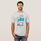 T-shirt Faites un tour dans la pièce en t d'AtiVan (Devant entier)